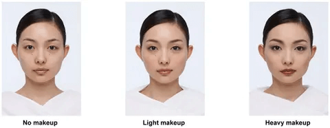 light makeup
