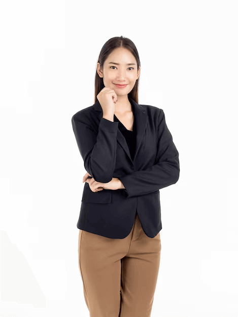 tailored pantsuit