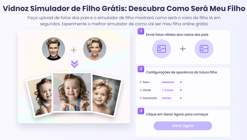 Vidnoz Simulador de Filho Grátis